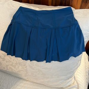 Lululemon tennis skirt with built in spandex shorts and pocket